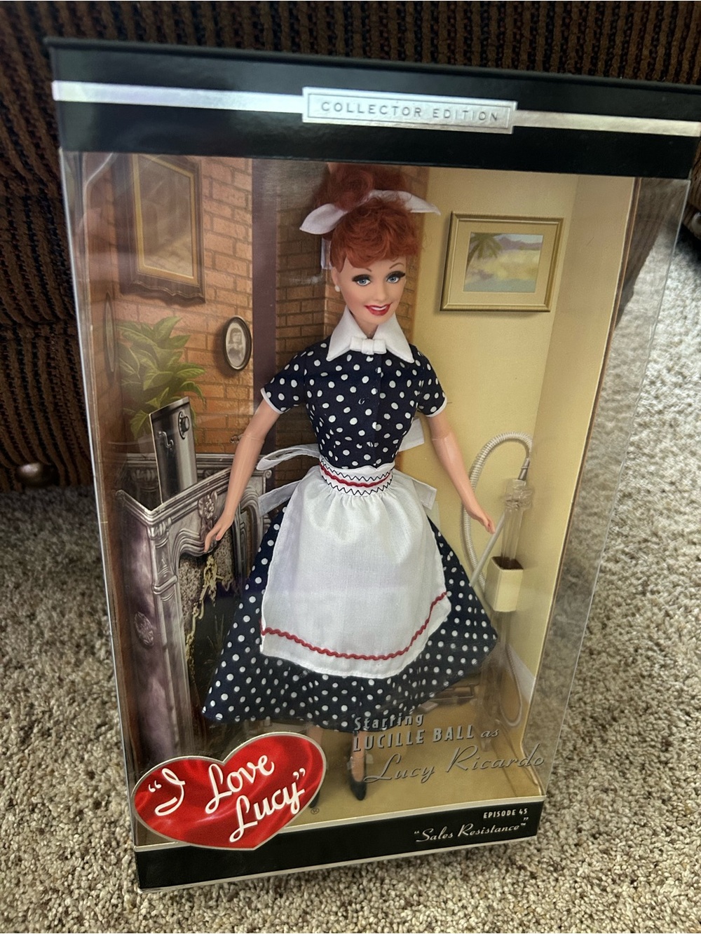 Lucille Ball “I Love Lucy” Collector’s Doll, Episode 45, “Sales Resistance”